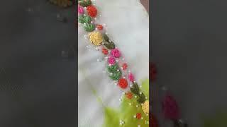 beautiful anchor thread work on tie diy suit8816826455#viralvideo #trending #shorts #
