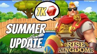 Summer Event FULL Guide..7K Gem Event is BACK! | Rise of Kingdoms