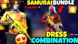 FF New Bundle Combination ️ Samurai Bundle Combination Samurai X Beast Ring  Bundle Combination