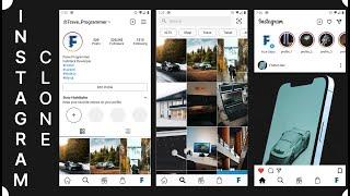 FLUTTER INSTAGRAM CLONE APP UI | MODERN DESIGN UI | TUTORIAL