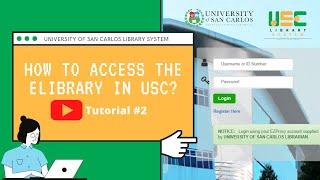 How to access the electronic resources in USC Library?  l Tutorial #2