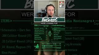 The MOST Important Schematic in #Fallout3!! #DartGun #BigSweetC #Livestream #Gaming #Shorts