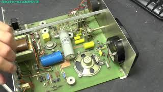 DL152 1970s Panax RM408 Ratemeter Geiger Counter Repair