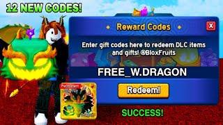 *NEW* ALL WORKING CODES IN BLOX FRUITS 2024 DECEMBER! ROBLOX FRUITS CODES DRAGON UPDATE