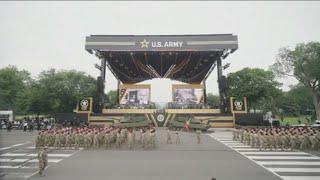 Trump holds military parade in Washington DC