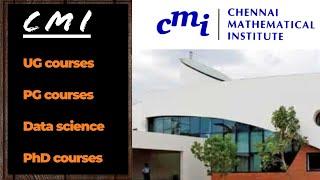 CMI entrance exam 2025 | CMI Data science courses | exam pattern, stipend, placement.