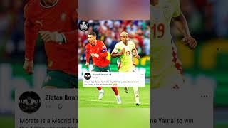 Zlatan SAVAGELY Destroys Morata With Real Madrid Joke - Football World EXPLODES!#football #morata