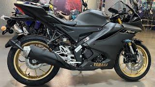 New 2023 Yamaha R15 V4 Black Details Review | On Road Price Mileage Top Speed New Features