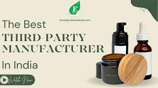 Third-Party Cosmetic Manufacturers In India | Private Label Cosmetics | Soap, Facewash, Bodylotion |