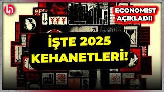 The Economist, 2025 yılına damga vuracak olayları dergi kapağına taşıdı!