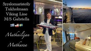 Risteilyvlogi Viking Gabriellan syksyiseltä Tukholman risteilyltä