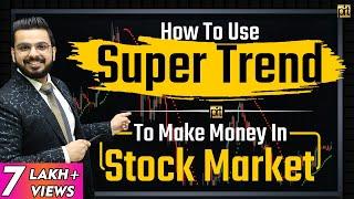 #SuperTrend Indicator |. Easiest Technical Analysis for Beginners | #StockMarket