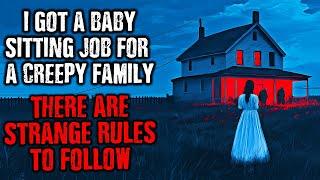 I'm a Babysitter for a Creepy Family, They gave me STRANGE RULES to follow !