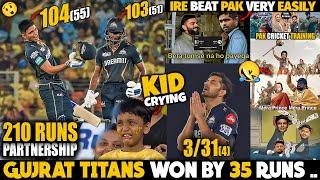 Shubman Gill 104  Sai Sudharsan 103  Pakistan Lose Against IRE  GT vs CSK Highlights  InCrico