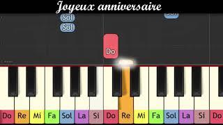 Piano pour enfants - Joyeux anniversaire