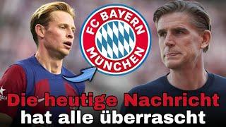 Bombe Nachrichten: hat alle überrascht! Nachrichten Vom FC Bayern München