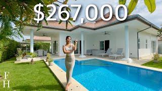 9,000,000 THB ($267,000) Pool Villa for Sale in Hua Hin, Thailand