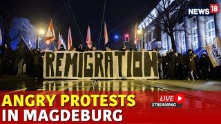 LIVE Protests In Magdeburg After Horrific Christmas Market Attack | Germany Christmas Market  Attack