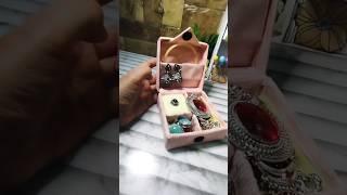 OMG! DIY Cute Jewellery Box Out Of Waste Box   || #trending #viral #shorts  #minijwellerybox