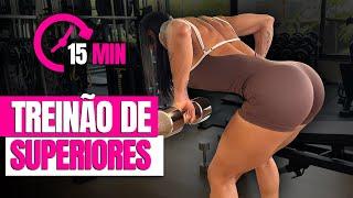 Treino rápido de 15 minutos para superiores | Tay Training