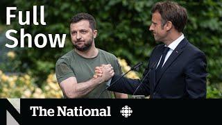 CBC News: The National | Ukraine’s EU hopes, Big Tech troubles, Pool rescue