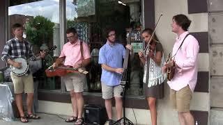 Going To Be Movin- Tennessee Border Bluegrass, Kingsport Busking Festival 7/15/2017