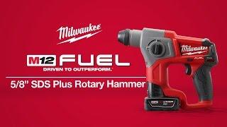 Milwaukee® M12 FUEL™ 5/8" SDS Plus Rotary Hammer