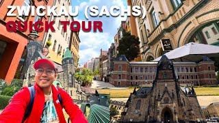 TRAVEL VLOG: ZWICKAU (SACHS) GERMANY QUICK TOUR| OSTERSTEIN CASTLE |ROBERT SCHAUMANN/AUTOMOBILE CITY