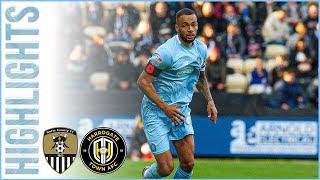 Notts County v Harrogate Town Highlights