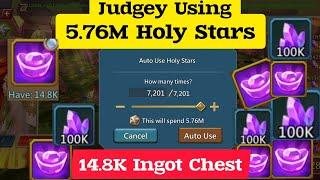 Fortune Dragon 14K Ingot Pull: Spent 5.76M Holy Stars! | Lords Mobile