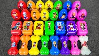 Unboxing Slime Paw Patrol Surprise Eggs! ASMR Clay Reveal – Chase, Skye, Ryder & More!