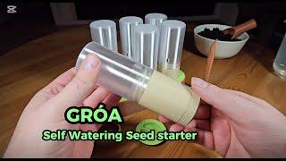 GRÓA - Self watering seed starter