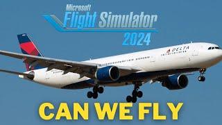 Will we get off the ground in MSFS 2024 | Airbus A330 and A321 first full…..