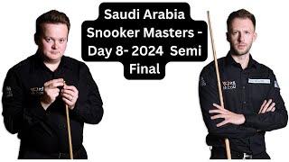 Shaun Murphy vs Judd Trump | Saudi Arabia Snooker Masters | Semi Final | 2024 | Part-1