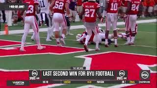 Best Last Second Wins In BYU Football History