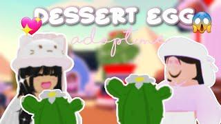 HATCHING dessert eggs in Adopt me (adopt me roblox)