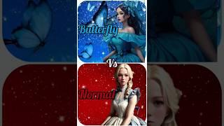butterfly vs normal