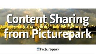 Content Sharing from Picturepark DAM (Digital Asset Management)