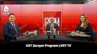 KRT TV'de "KRT Soruyor" programına konuk oluyorum