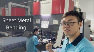 Sheet Metal Bending Process Explained | Metal Fabrication Shop Tour At RapidDirect