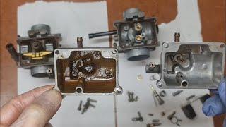 Yamaha RD/RZ250 Restore Part 2 - Rebuild the carbs