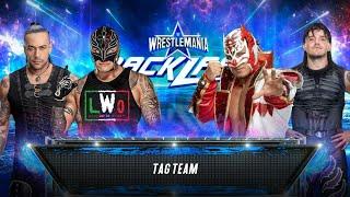 Damian Priest & Rey Mysterio Vs Dragon Lee & Dominik Mysterio | WWE2K23