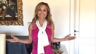 How To Tie A Scarf The Italian Way | Giada De Laurentiis