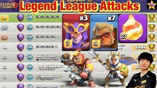 Legend League Attacks September Season Day16 FIREBALL SUPER WITCH