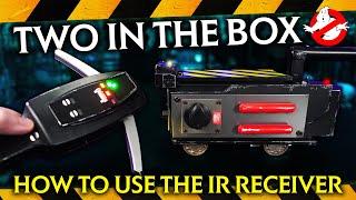 How to use the Ghostbusters Two in the Box IR receiver