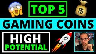 TOP 5 BEST SOLANA GAMING COINS (HIGH POTENTIAL)