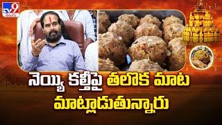 నెయ్యి కల్తీపై తలొక మాట మాట్లాడుతున్నారు : Tammineni Sitaram - TV9