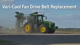 How to Replace Vari-Cool Fan Drive Belt | John Deere