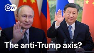 China and Russia vow to deepen alliance in light of Trump taking office | DW News