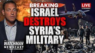 Israel Airstrikes DESTROY Syrian Air Force & Navy; Bibi WARNS Jihadi Rebels | Watchman Newscast Live